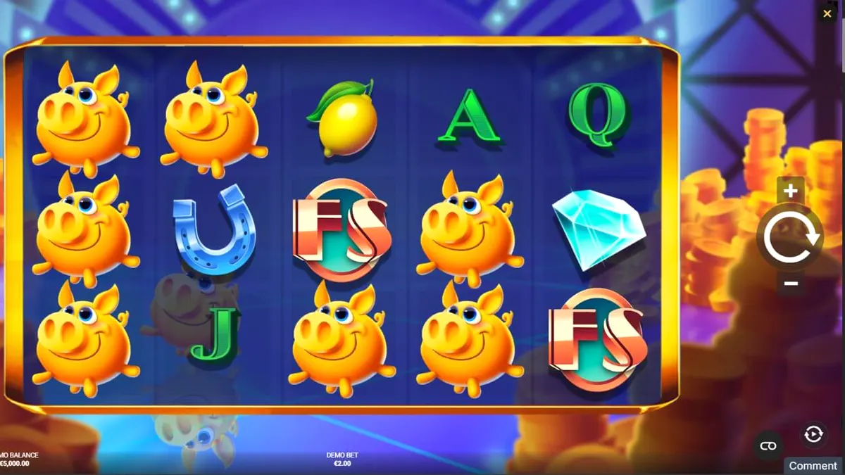 Magic Piggy OG slot machine interface